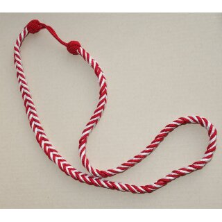 Shoulder Cord for Unit Sgt Maj & QM Sgt, red/white