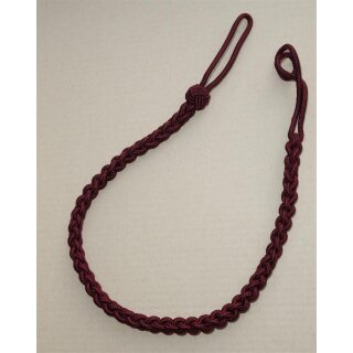 Shoulder Cord for Unit Sgt Maj & QM Sgt, red/white bordeaux
