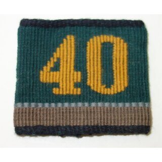 Loops, Ord. 1949, 40. Infantry Battalion 5. Company, red