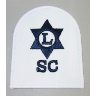 Logistcs Supply Chain Ratings Badge Wei&szlig;, 1 Krone, gro&szlig;