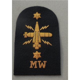 Mine Warfare Ratings Badge Blau, 2 Sterne, groß