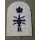 Seaman Radar / Radio Operator Ratings Badge Tropical, 1 Crown, small, Chief Petty Officer, torpedo facing right, NSN 8455-99-869-0163, older piece