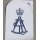 Surveying Recorder Ratings Badge White, 1 Crown, large
