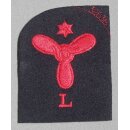 Marine Engineering Technician (Electrical) Ratings Badge Wei&szlig;, 1 Krone, klein