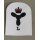 Marine Engineering Technician (Electrical) Ratings Badge Tropical, 1 Crown, large, Petty Officer, NSN 8455-99-132-5971