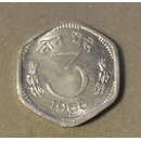 3 Paise, Münze, Indien