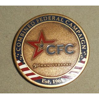 Combined Federal Campaign Challenge Coin