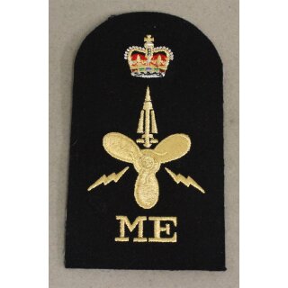ME Marine Engineer Ratings Badge Bullion, 1 Stern, gro&szlig;