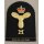 Marine Engineering Mechanic (mechanical) Ratings Badge Lurex, 1 Crown, large, Petty Officer, NSN 8455-99-132-5944