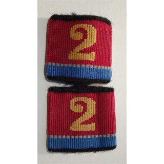 Schlaufen Ord. 1949, 2.Artilleriebataillon 5. Kompanie, rot