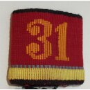 Schlaufen Ord. 1949, 31. Luftschutzbataillon 3. Kompanie, gelb, Set