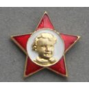 Oktyabryata - Little Oktobrists Badge White Shield, worn