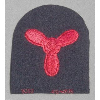 Mechanician Ratings Badge Blau, Basic, klein