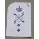 Radar Plot Ratings Badge Wei&szlig;, Basic, klein