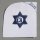 Caterer Branch Ratings Badge Blau, 2 Sterne, klein