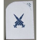Missileman Ratings Badge White, Basic, large