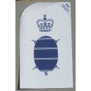 Mine Warfare Sub Branch Ratings Badge Bullion, Basic, klein