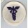 Administrative Service Navy Career Insignia Officer, fabric, white