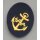 Medical Service Navy Career Insignia Mate, (Tuch), blue