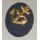 Medical Service Navy Career Insignia Mate, (Tuch), blue, Metal Anchor for Pea Coat (Kolani)