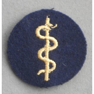 Medical Service Navy Career Insignia Officer, (Tuch), blue