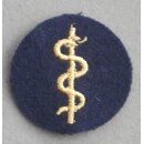 Medical Service Navy Career Insignia Officer, (Tuch), blue