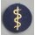 Medical Service Navy Career Insignia Officer, (Tuch), blue