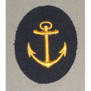 Coastal Service Navy Career Insignia Mate, (Tuch), blue