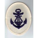 Musician Navy Career Insignia Officer, fabric, white