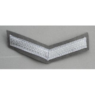 Chevron for Soldiers and NCOs on time auf grau, Armee, Luftwaffe, GT, MfS