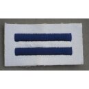 Dienstrangabzeichen Stabsmatrose blau auf wei&szlig;,...