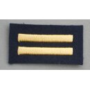 Dienstrangabzeichen Stabsmatrose gelb auf blau, Kunstseide