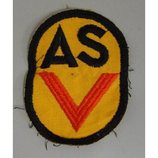 ASV - Armeesportvereinigung, Abzeichen f&uuml;r Sportkleidung #2, ungetragen, gestickt