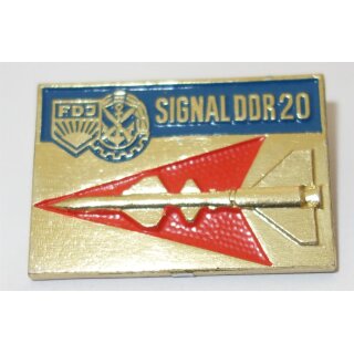 "Signal DDR 20" Medal 390, Participants Badge