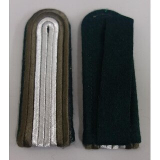 Rückwärtige Dienste Schulterstücke, - 90 Fähnrich - Stabsoberfähnrich, 1974-88, Biesentuchunterlage