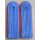 Red Shoulder Boards, Water Services - 90 with Braid, like NVA-NCO