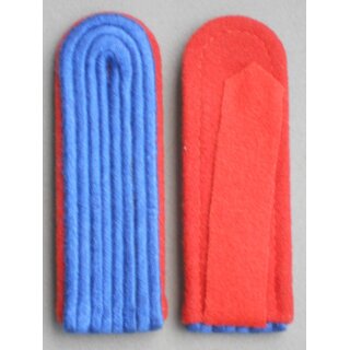 Orange Schulterst&uuml;cke, Wasserwirtschaft - 90 mit Plattschnur, wie NVA-Leutnants