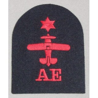 FAA Naval Air Mechanic Ratings Badge Blau, 2 Sterne, gro&szlig;