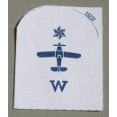 FAA W Ratings Badge Weiß, 1 Stern, groß