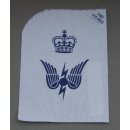 Radio Operator Ratings Badge White, 1 Crown, large