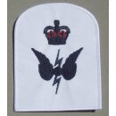 Radio Operator Ratings Badge White, 1 Crown, large