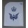 Radio Operator Ratings Badge White, 1 Crown, large