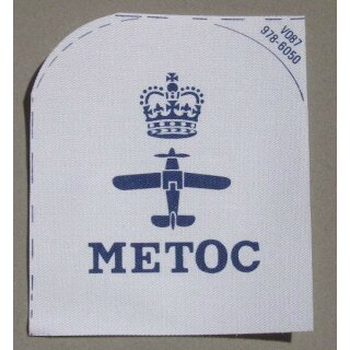 FAA Metrology & Oceanography Ratings Badge Weiß, 1 Krone, groß