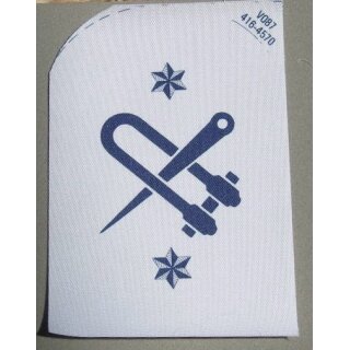 Boom Trained  Ratings Badge White, 2 Stars, large