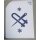 Boom Trained  Ratings Badge White, 2 Stars, large
