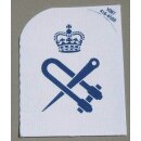 Boom Trained Ratings Badge Wei&szlig;, 1 Krone 1 Stern, gro&szlig;