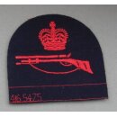 Junior Marksman  Badge Blau, 1 Krone 1 Stern, klein