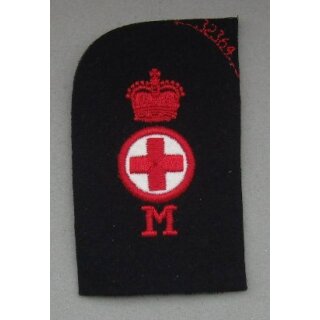 Medical Mental Nurse Ratings Badge Weiß, 2 Sterne, groß