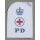 Medical Pharmacy Dispenser Ratings Badge White, 1 Crown, 1 Star, small