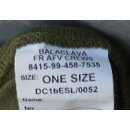 Flammschutzhaube f&uuml;r Panzerbesatzungen oliv, gebraucht, gut, orange